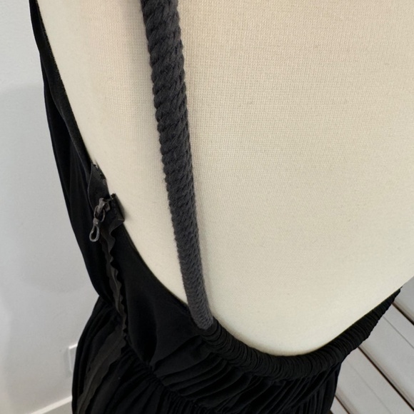 Lanvin Été 2012 Dramatic Black Maxi Dress - Size 6 - Picture 6 of 11